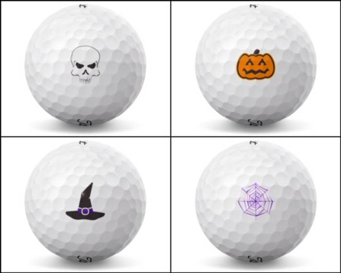 Titleist custom-logo Halloween balls